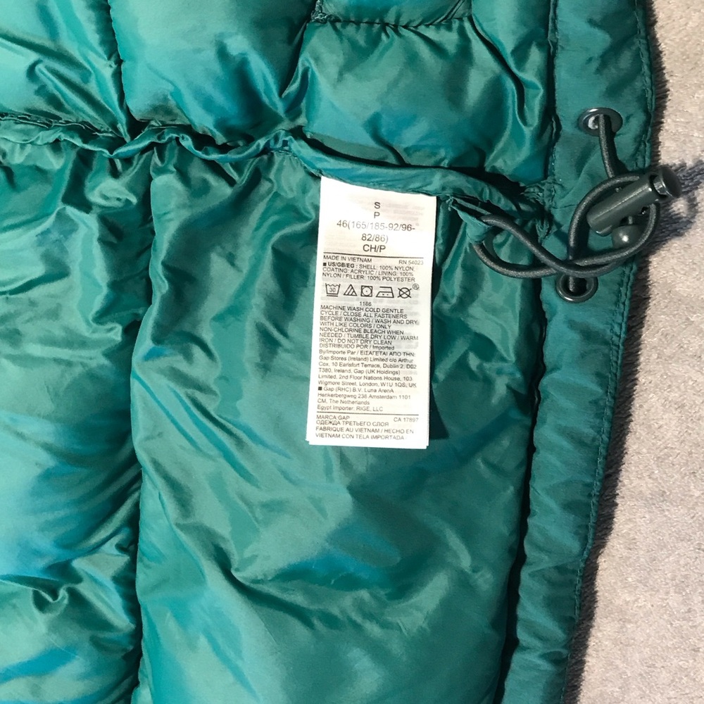 Gap Puffer Recycled Material Jacket - Palisade Gr… - image 7